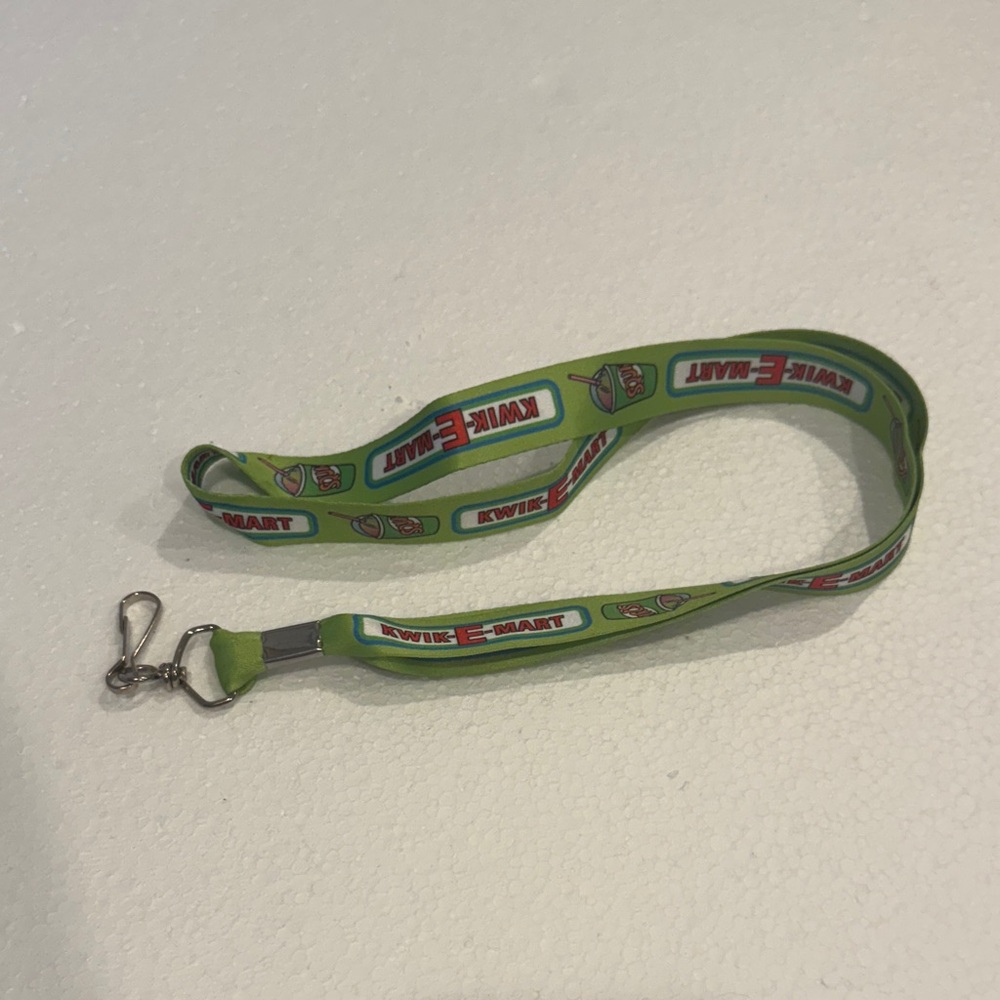 Kwik-E-Mart Green Lanyard